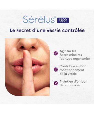 Serelys INCOCONTROL Dietary supplement based on cytoplasmic pollen extract pumpkin seed extract that contributes to the proper focus of the bladder and vitamin E - 30 gel. 1 month - Buy Online on GoSupps.com