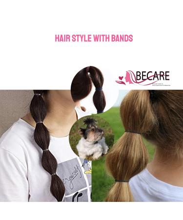 2000 Pack Small Black Hair Rubber Bands - Elastic Hair Ties for Kids Girls Braids (1500 Pack) - Buy Online on GoSupps.com
