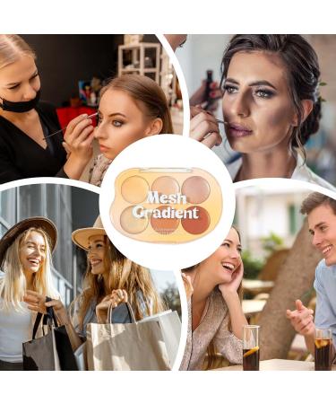  Zunishaone Face Highlighter Palette - 6-Color Contour Palette Long-Lasting Blending Cream for Mature Skin - Buy Online on GoSupps.com