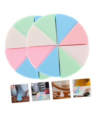Balacoo Triangular Sponge Puff Set - 4 Makeup Applicators for Wet & Dry Use | Latex Cosmetic Sponges for Flawless Application - Buy Online on GoSupps.com