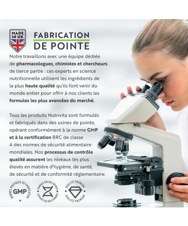 Brewer's Yeast with Zinc Selenium Copper and Biotin - Active Yeast - Brewer's Yeast Hair Skin and Nails - Maintaining a Normal Immune System - 180 Vegetable Capsules - Nutravita - Buy Online on GoSupps.com