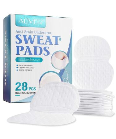 Underarm Sweat Pads - 28 Pcs Anti-Stain Armpit Sweat Pads for Men and Women | Hyperhidrosis Relief, Comfortable & Non-Visible, Extra Adhesive, Non-Sweat Armpit Protection - Buy Online on GoSupps.com