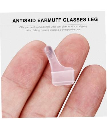 Nuobesty 100 Pcs Silicone Glasses Leg Covers & Ear Hooks - Anti-Slip Comfortable Fit for Glasses - Buy Online on GoSupps.com