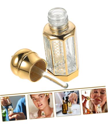 FRCOLOR 1pc perfume bottle refillable eye drop bottle essential oil dropper bottle empty eye drop p_b09kmvf7lm empty drop bottle p_b00kd3v45o vintage travel Glass perfume rack alloy shell - Buy Online on GoSupps.com