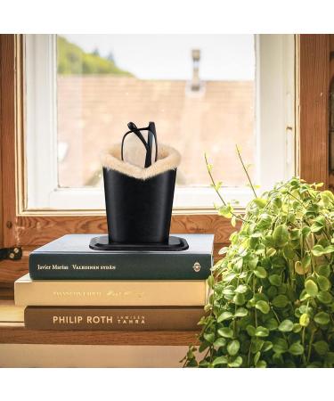 Weewooday Plush Lined Glasses Holder Stand - 6 Pieces Leather Reading Racks & Protective Cases for Desks | Stylish & Functional - Buy Online on GoSupps.com