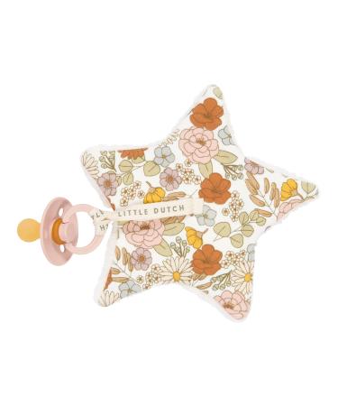 Buy Little Dutch Pacifier Cloth Star - Vintage Little Flowers | International Shipping Available - Buy Online on GoSupps.com
