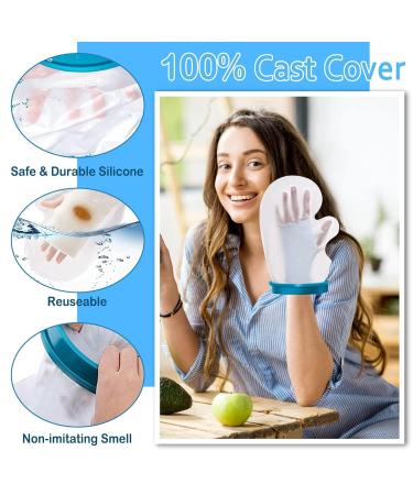 Waterproof Finger Cast Cover for Shower - Arm & Forearm Protection for Adults - Buy Online on GoSupps.com