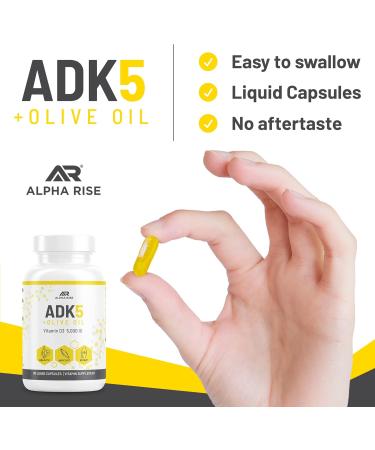 ALPHA RISE ADK 5 Vitamin Supplement + ADK 10 Vitamin Supplement - Buy Online on GoSupps.com