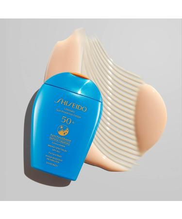 Shiseido Ultimate Sun Protector Lotion SPF 50+ - Lightweight Formula - 5 Fl Oz - All Skin Types - Buy Online on GoSupps.com