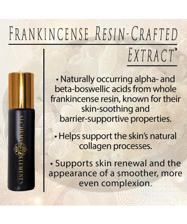 Eternal Radiance - A Frankincense Resin Serum Frankincense & Sea Buckthorn Oil Boswellic Acids Brightening Face Oil Renewal Natural Glow Skin Strength & Elasticity Sandalwood & Helichrysum Black Glass Bottle - Buy Online on GoSupps.com