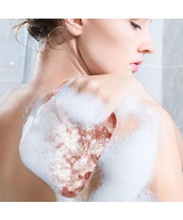 FOMIYES African Net Sponge Washcloth | Exfoliating Body Scrubber & Bathing Essentials Kit for Face & Back | Ideal for Shower & Skincare - Buy Online on GoSupps.com