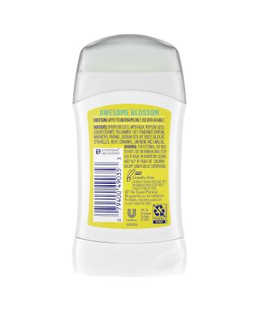 Suave Fresh Vibes Deodorant Stick Aluminum Free 48 Hour Deodorant Protection Awesome Blossom Dermatologist Tested Body Deodorant 1.2 oz - Buy Online on GoSupps.com