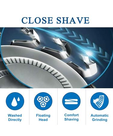 SH71/52 Replacement Heads for Philips Norelco Shaver Series 7000 & 5000 | Durable Sharp Blades (6 Pack) - Optimal Shaving Performance - Buy Online on GoSupps.com