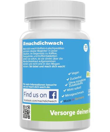 Caffeine Lollipop - 100mg Fast-Acting Energy | Made in Germany | Lab Tested No Additives | Go Awake!  - Buy Online on GoSupps.com