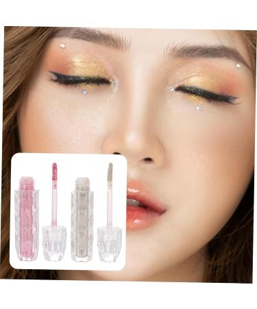 Didiseaon 2pcs Eyeshadow Long Make up Elastic Hair Ties Eye Makeup Lasting Highlight Cosmetic Plastic - Buy Online on GoSupps.com