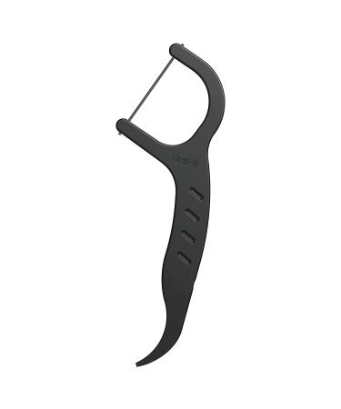 Oral-B Charcoal Infused Mint Dental Floss Picks - 75 Count, Pack of 4 - Buy Online on GoSupps.com
