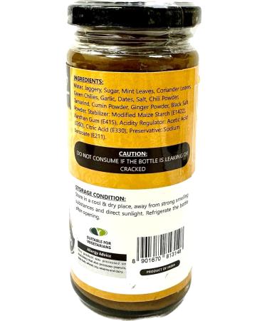 Saras Bhelpuri Chutney - Pack of 2 | Authentic Indian Flavor | Perfect Condiment for Chaats and Snacks | 270g Each - Buy Online on GoSupps.com