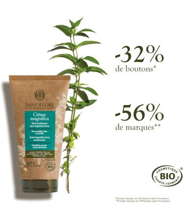 Sanoflore Magnifica Organic Anti-Imperfection Moisturizer Eco-Tube 50ml - Buy Online on GoSupps.com
