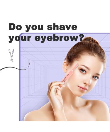 Professional Dermaplane Razor for Women - Facial Hair Removal Tool with 3 Eyebrow Razors (3 Pack) - Buy Online on GoSupps.com