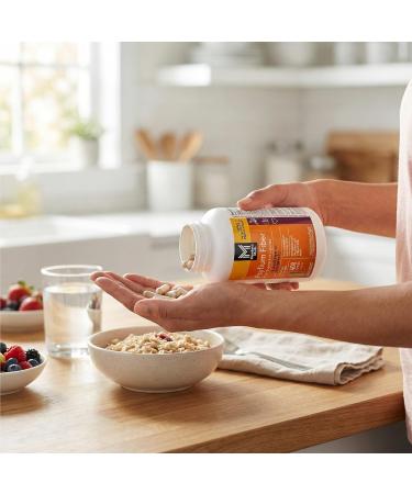 Psyllium Husk Fiber Capsules 400 Count High Fiber Supplement Soluble Daily Capsules for Adults - Buy Online on GoSupps.com