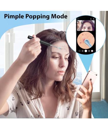 Premium Ear Wax Removal Tool with 1296P HD Camera & 6 LED Lights - iOS & Android Compatible Ear Cleaner with 10 Ear Picks - Buy Online on GoSupps.com