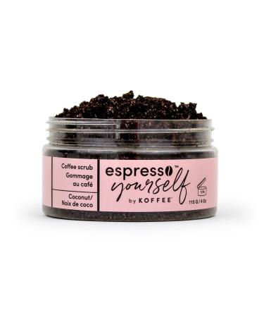 Coffee Scrub - Coconut For Unisex 4 oz Scrub