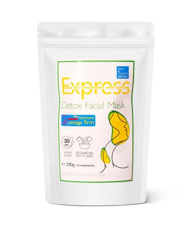 Organic French Green Clay Powder 100% Pure & Natural for Skincare Face Mask Anti Acne Deep Cleansing & Purifying Face Mask Blackhead Remover Oil Control 250 g