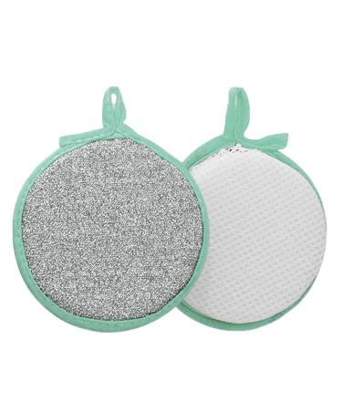 Dishwashing Sponge Household Kitchen Cleaning Scouring Pad for Dishes Washing Kitchen Sponges Cellulose Sponge Foam Rich Cleaning Tool Green