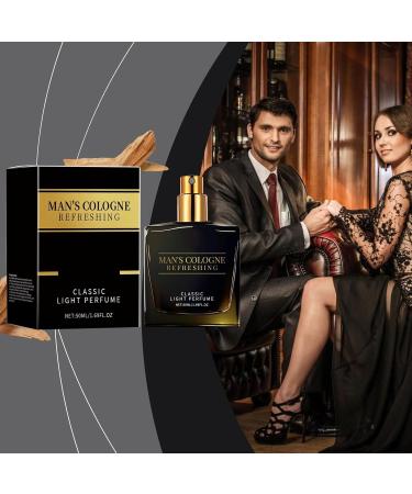 VEFSU 50ml Enchanting Men's Perfume With Long Lasting 2025 Masculine Fragrance Gifts (Black One Size) 1 Fl Oz (Pack of 1) Black - Buy Online on GoSupps.com