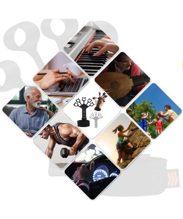 Joerres Finger Trainer & Hand Gripper - 6 Resistance Levels for Hand Pain Relief & Strength Training (2 Pack) - Black & Gray - Buy Online on GoSupps.com