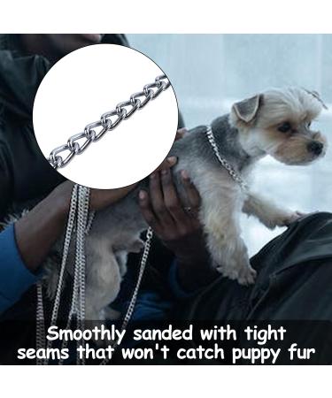 Choke Chain for Dogs 55cm Durable Thick Dog Collar for Pet Outdoor Training No Pull Dog Metal Slip Collar for Small Medium Large Dogs - Buy Online on GoSupps.com