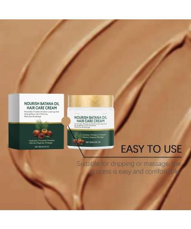  G n rique Batana Oil Hair Care Cream Promotes Thicker Fuller Hair Strengthens Hair Follicles Reduces Breakage Moisturizes and Protects 80g - Buy Online on GoSupps.com