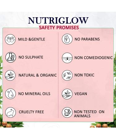 NutriGlow Natural's English Rose Body Milk For Intensive Nourishment Glow & Radiance Up-to 8 Hours Moisture Lock Repair Skin Damage Soothes Skin (5.07 Fl Oz 150 ml) - Buy Online on GoSupps.com