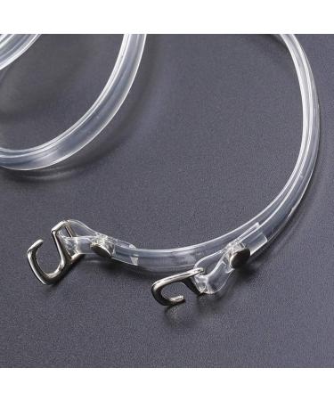 Ciieeo Transparent Heel Shoe Straps | Invisible Removable High Heel Laces | Blue Adjustable Comfort for Loose High Heels - Buy Online on GoSupps.com