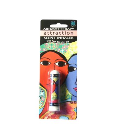 Earth Solutions Aromatherapy Inhaler | Attraction| Personal Essential Oil Diffuser | A Calm Essential Oil Blend with Positive Affirmations | Best Essential Oil