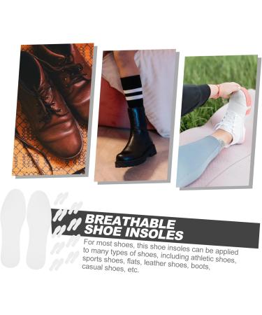 NOLITOY 40 Pairs Sweat-Absorbing Insoles for Men & Women - Thin Replaceable Shoe Inserts & Massaging Liners for Sneakers - Buy Online on GoSupps.com