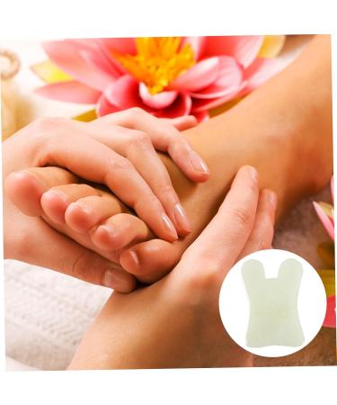 FOMIYES Rose Quartz Gua Sha Board - Face Massager & Spa Scraping Tool for Skin Care - 1pc Massage Stones for Facial & Eye Massage - Buy Online on GoSupps.com