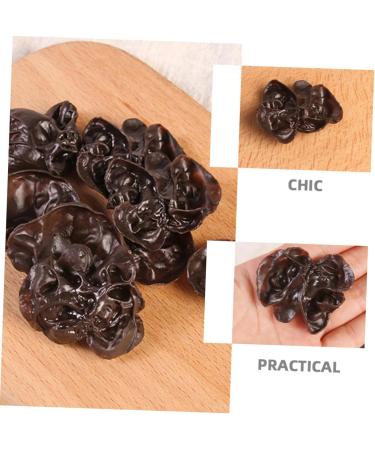 STAHAD 15pcs Model Agarics Vegetables Model Realistic Agarics Fake Agarics Realistic Food Props Fake Vegetables Realistic Vegetables Simulation Vegetables Pvc Decoration Fake Artificial Dark Brown 5.00X4.20X1.00CM - Buy Online on GoSupps.com