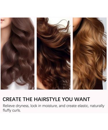 Hairhalo Curl Defining Cream Hair Halo Curl Defining Cream Curl Defining Cream Curl Cream for Curly Hair Anti Frizz Smoothing for Curly & Wavy Hair Shea Moisture Curl Cream Pattern Curl Cream (1 1PC) - Buy Online on GoSupps.com