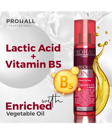 Prohall Cosmetic Heat Protectant | Leave-In Thermal Protector Cream | Nourish Hydrate & Reduce Frizz | Prevent Split Ends | 6.76 fl. Oz | International Shipping Available - Buy Online on GoSupps.com