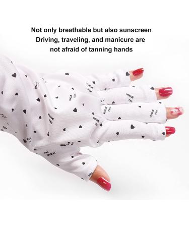 UV Gloves for Gel Manicures Nail Tech Gloves Sun Protection Gloves 3 Pairs UV Gloves for Nails Fingerless UV Light Gloves for Gel Nails Protect Your Skin from UV Harm - Buy Online on GoSupps.com