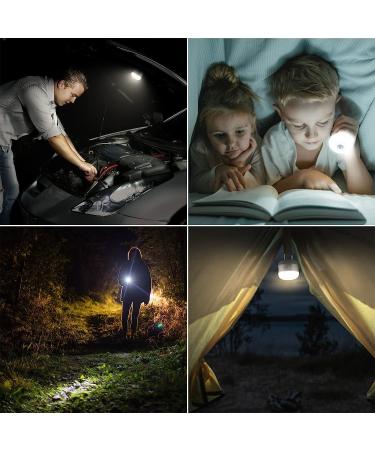 LE LED Camping Lantern Rechargeable 310LM | 5 Light Modes, Power Bank, Waterproof | Mini Flashlight for Hurricane Emergency, Outdoor, Hiking | Magnetic Base | Home, Car - Buy Online on GoSupps.com