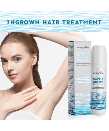 Ingrown Hair Treatment Serum - After Shave Repair for Men & Women 100ml - Buy Online on GoSupps.com