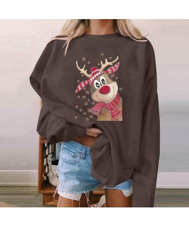 Buy Women's Funny Christmas Sweater - Long Sleeve Autumn Winter Hoodie | Plus Size XL - Buy Online on GoSupps.com