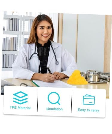 PartyKindom Nutritionist Fat Model Models Body Fat Display Replica Fat 1lb 1-Pound Body Fat Replica Fitness Human Body Base - Buy Online on GoSupps.com