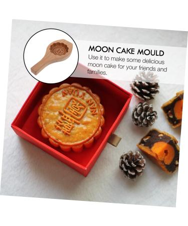 2pcs Supplies Mooncake Molds Pie Color Autumn Making Handmade Pastry for Pattern Bakery DIY Home Chinese Kitchen Chocolate Cooking Shape Lovely Bean Moon-Cake Pumpkin (Color : Wood Color Size : 22X 22X10.5CM Wood Color - Buy Online on GoSupps.com
