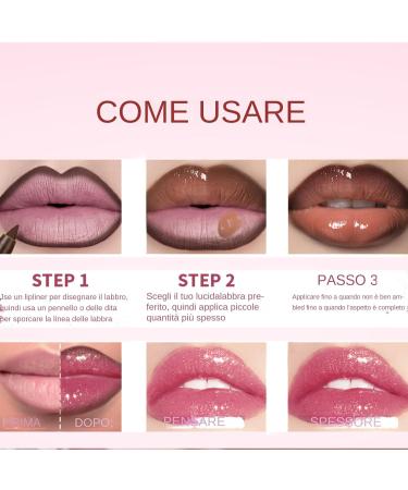  Wezalget Lip color Lightweight lips for a glossy effect Long-lasting waterproof moisturizing treatment for even coverage perfect for weddings parties and outdoor events - Buy Online on GoSupps.com