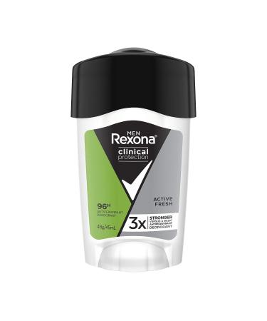 Rexona Men Clinical Protection Antiperspirant Deodorant Cream 45ml - Sweat-proof Confidence - Buy Online on GoSupps.com