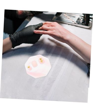  WOONEKY WOONEKY Elegant Marble Palette Nail Polish Display Tray For Nail Art And Manicure Photos - Buy Online on GoSupps.com