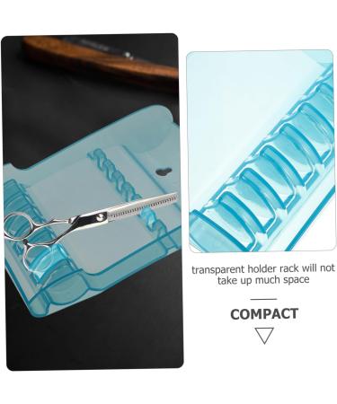 Wall Holder Hairdresser Scissor Stand Hairdressing Scissor Stand Salon Stand Transparent Holder Hairdresser Holder Wall Organiser - Buy Online on GoSupps.com